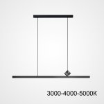 Подвесной светильник NORMA B L120 Трехцветный свет ImperiumLoft 220334-23