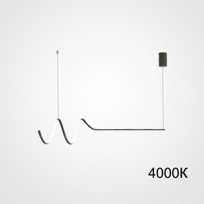 Подвесной светильник DAMARIS L70 Black 4000К ImperiumLoft 220349-23