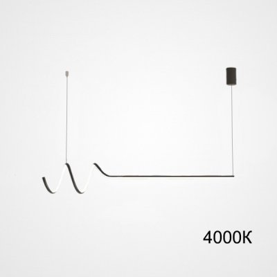 Подвесной светильник DAMARIS L90 Black 4000К ImperiumLoft 220351-23