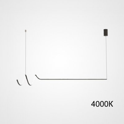 Подвесной светильник DAMARIS L120 Black 4000К ImperiumLoft 220353-23