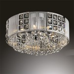 Люстра потолочнная нит абажур Odeon light 2204/8c KORTA