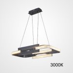 Подвесной светильник LOUELLA  A L77 Black 3000К ImperiumLoft 220403-23