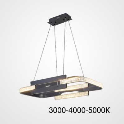 Подвесной светильник LOUELLA  A L77 Black Трехцветный свет ImperiumLoft 220405-23
