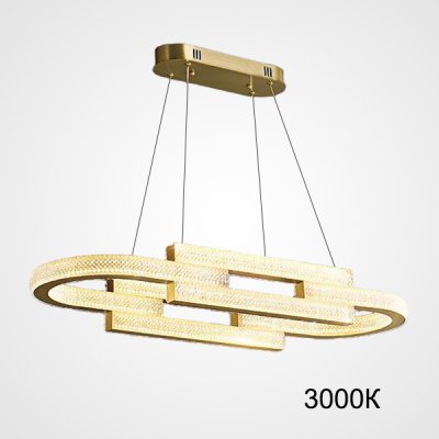 Подвесной светильник LOUELLA  B L90 Brass 3000К ImperiumLoft 220407-23
