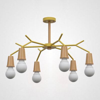 Потолочная люстра LES COLOR D80 Yellow ImperiumLoft 220503-23