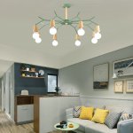 Потолочная люстра LES COLOR D80 Green ImperiumLoft 220506-23