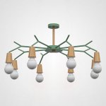 Потолочная люстра LES COLOR D95 Green ImperiumLoft 220507-23