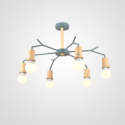 Потолочная люстра LES COLOR D80 Blue ImperiumLoft 220509-23