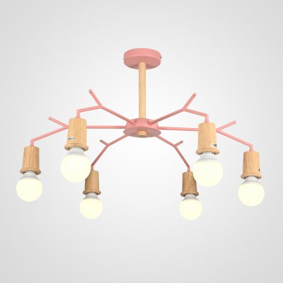 Потолочная люстра LES COLOR D80 Pink ImperiumLoft 220512-23