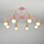 Потолочная люстра LES COLOR D95 Pink ImperiumLoft 220513-23