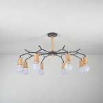 Потолочная люстра LES COLOR D95 Grey ImperiumLoft 220516-23