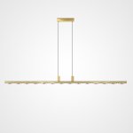 Подвесной светильник CARIA LONG L140,5 Brass ImperiumLoft 220600-23