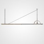 Подвесной светильник ZODIAC L150 Black ImperiumLoft 220624-23