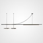Подвесной светильник ZODIAC ARCH L180 L3 ImperiumLoft 220645-23