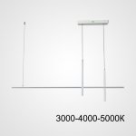 Подвесной светильник SQUIRREL L100 White Трехцветный свет ImperiumLoft 220651-23