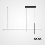 Подвесной светильник SQUIRREL L100 Black 3000К ImperiumLoft 220661-23