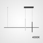 Подвесной светильник SQUIRREL L100 Black 4000К ImperiumLoft 220662-23