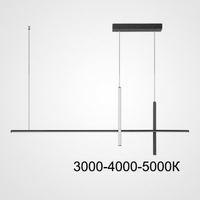 Подвесной светильник SQUIRREL L120 Black Трехцветный свет ImperiumLoft 220666-23