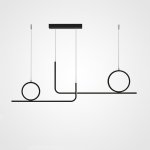 Подвесной светильник SIGRID L90 Black ImperiumLoft 220676-23