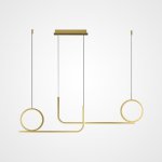 Подвесной светильник SIGRID L90 Brass ImperiumLoft 220677-23