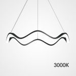 Подвесная люстра DOLORES L50 Black 3000К ImperiumLoft 220681-23