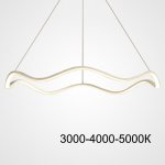Подвесная люстра DOLORES L80 White Трехцветный свет ImperiumLoft 220693-23