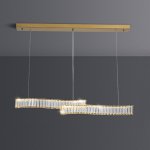Подвесной светильник BERTOLDA LONG B Brass ImperiumLoft 220715-23