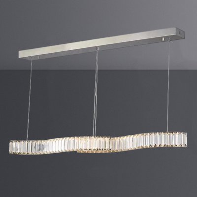 Подвесной светильник BERTOLDA LONG B Chrome ImperiumLoft 220716-23