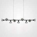 Подвесной светильник KENDRA L105 Brass Black ImperiumLoft 220747-23