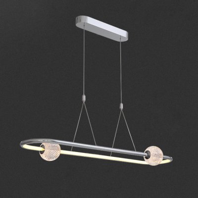 Подвесной светильник STORMS LONG Chrome ImperiumLoft 220748-23