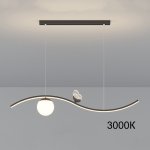 Подвесной светильник BABETTA WAVE Black 3000К ImperiumLoft 220762-23