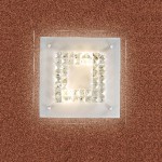 Светильник Сонекс 2208 Sirius белый/хрусталь