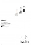 Светильник уличный настенный Ideal lux AMELIA AP1 GRIGIO (221953)