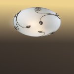 Светильник Сонекс 2221 белый/коричневый Flora