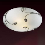 Светильник Сонекс 2221 белый/коричневый Flora