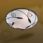 Светильник Сонекс 1222 белый/коричневый Nota