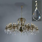 Люстра Ambiente 2226/30 PB New Leaf