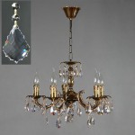 Люстра Ambiente 2226/5 PB New Leaf