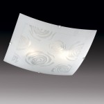 Потолочный светильник Сонекс 2229 никель/белый PAVIA
