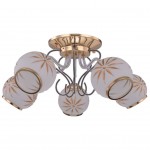 Потолочный светильник Escada 223/5PL E27*60W Gold