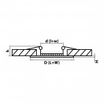 Светодиодная панель 12W Lightstar 223122 Zocco