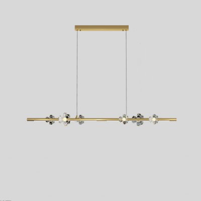 Подвесной светильник CAMILIA LONG L120 Brass ImperiumLoft 223568-23