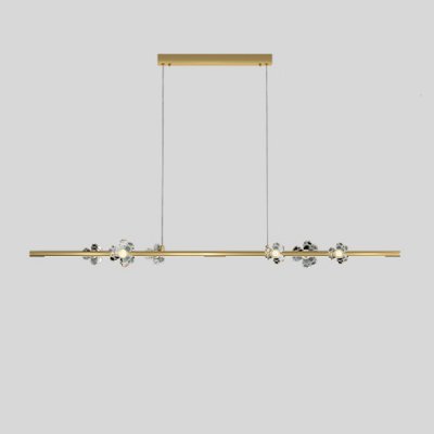 Подвесной светильник CAMILIA LONG L140 Brass ImperiumLoft 223569-23