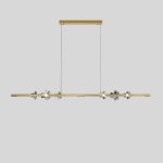 Подвесной светильник CAMILIA LONG L140 Brass ImperiumLoft 223569-23