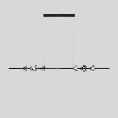 Подвесной светильник CAMILIA LONG L140 Black ImperiumLoft 223572-23