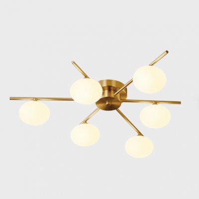 Потолочная люстра DAHLIA B L6 White ImperiumLoft 223640-23