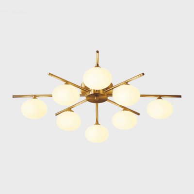 Потолочная люстра DAHLIA B L8 White ImperiumLoft 223641-23
