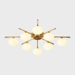 Потолочная люстра DAHLIA B L8 White ImperiumLoft 223641-23