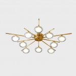 Потолочная люстра DAHLIA B L10 Transparent ImperiumLoft 223646-23