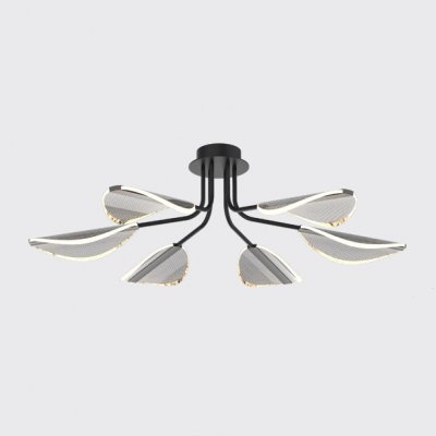 Потолочная люстра VISUAL L6 Black ImperiumLoft 223664-23